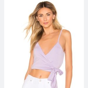 REVOLVE 💜 Superdown Wrap top
